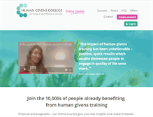 Tablet Screenshot of hgonlinecourses.com